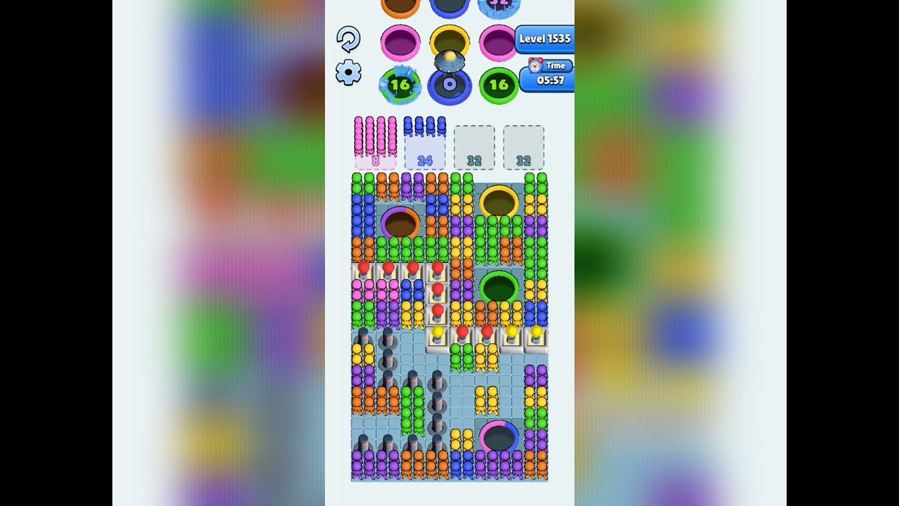 Hole People Level 1535: Hole People Level 1535 Solution Walkthrough