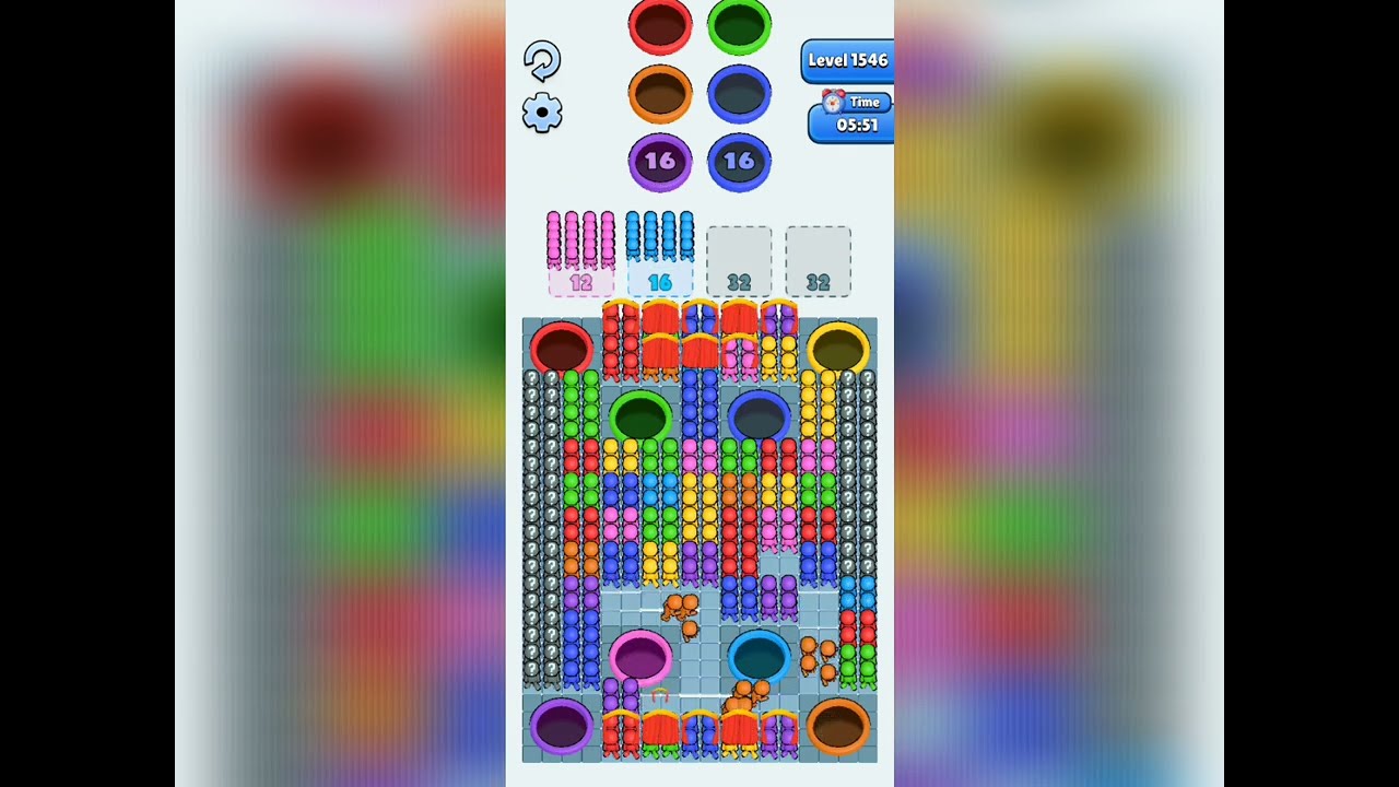 Hole People Level 1546: Hole People Level 1546 Solution Walkthrough