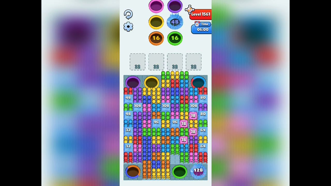 Hole People Level 1561: Hole People Level 1561 Very Hard Solution Walkthrough